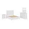 Modus International Grace Snowfall Full Bedroom Set