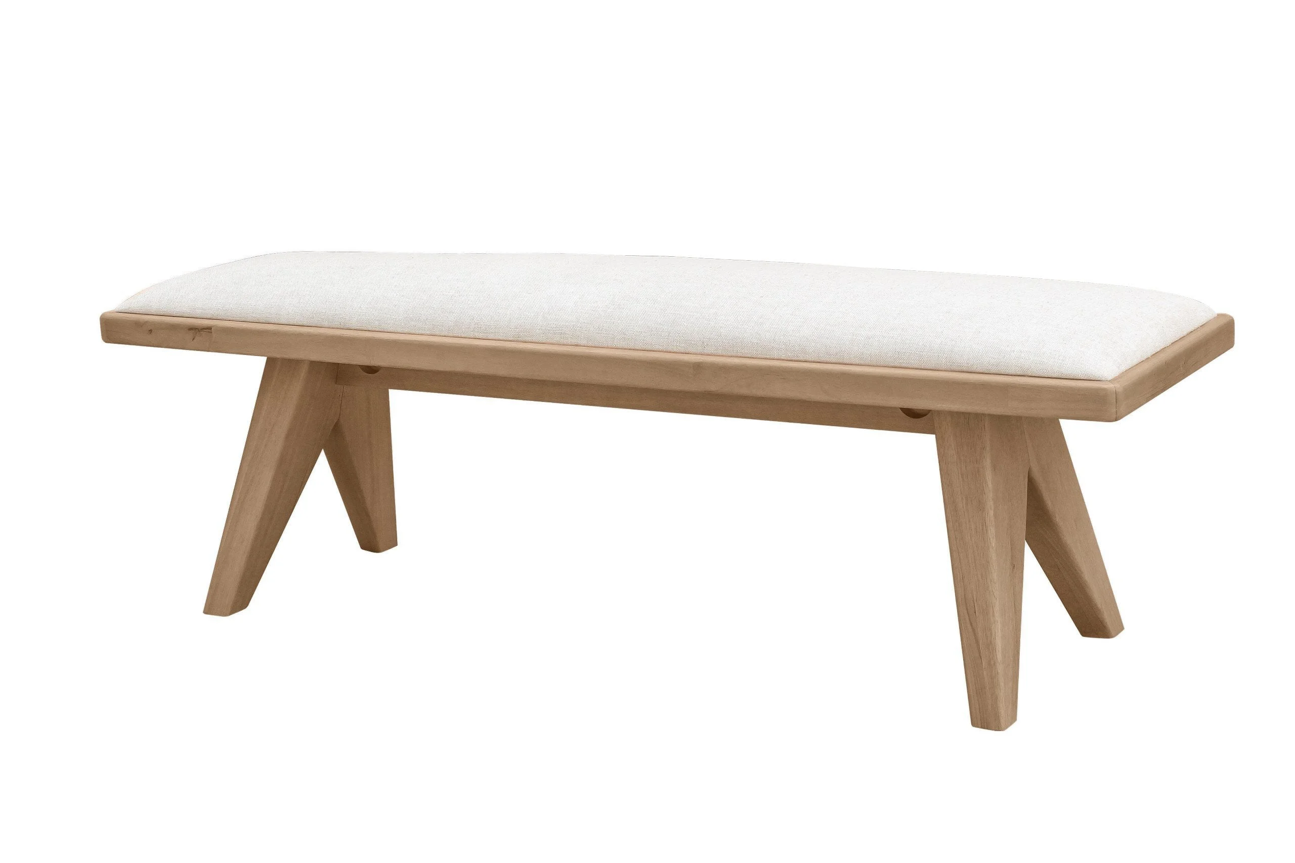 Sumire Dining Bench - Ginger - (QETW80)