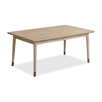 Transitional Dining Table with 14" Leaf