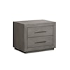 Modus International Melbourne 2-Drawer Nightstand with USB
