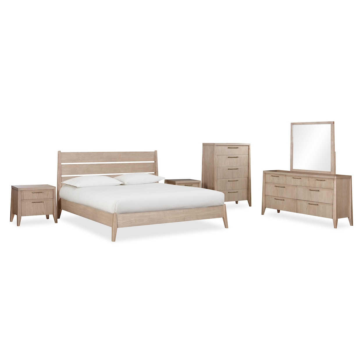 Modus International Sumire California King Bedroom Set