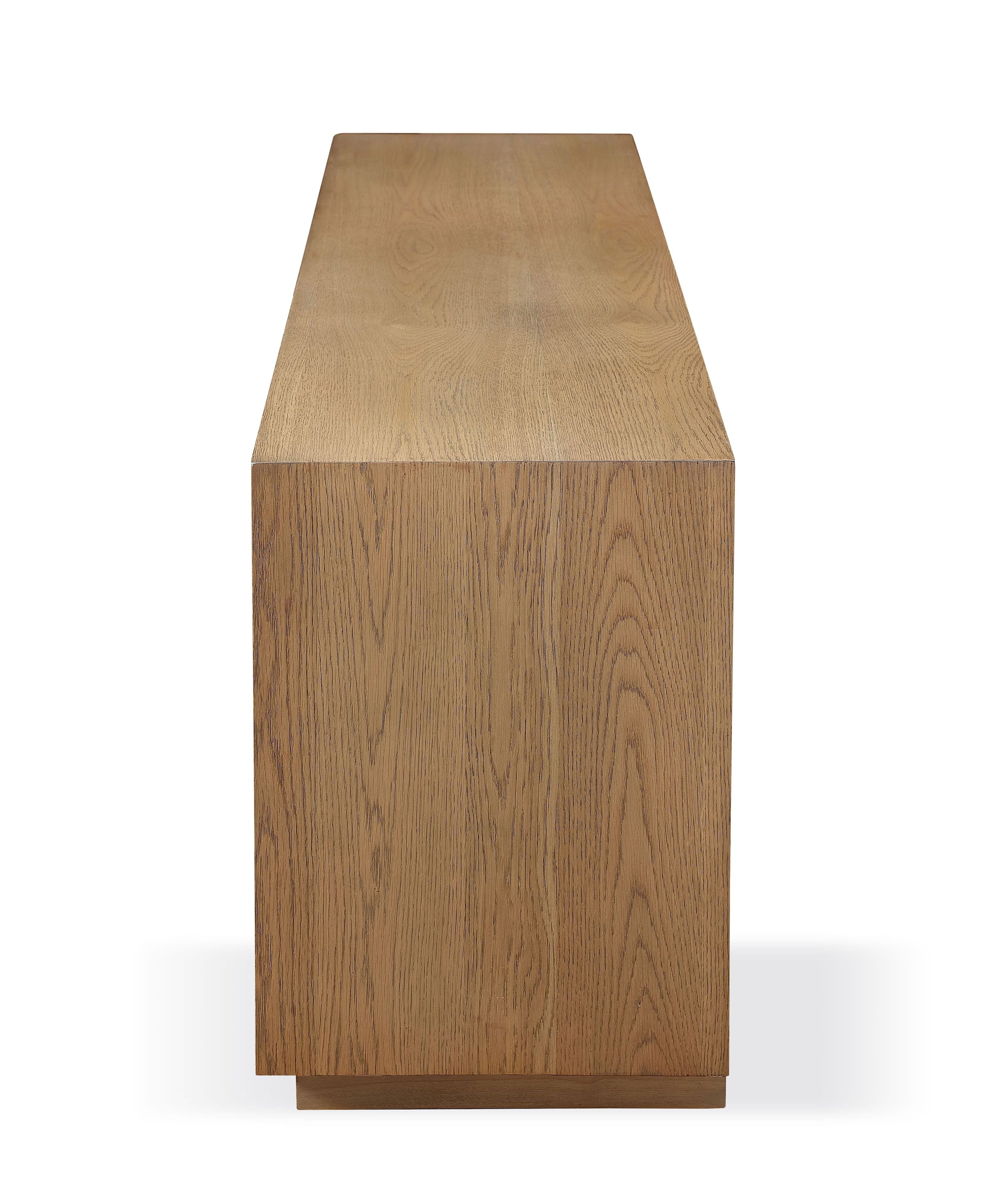 Modus Furniture One Ent Console 2dr Lg - Bisque/UCG