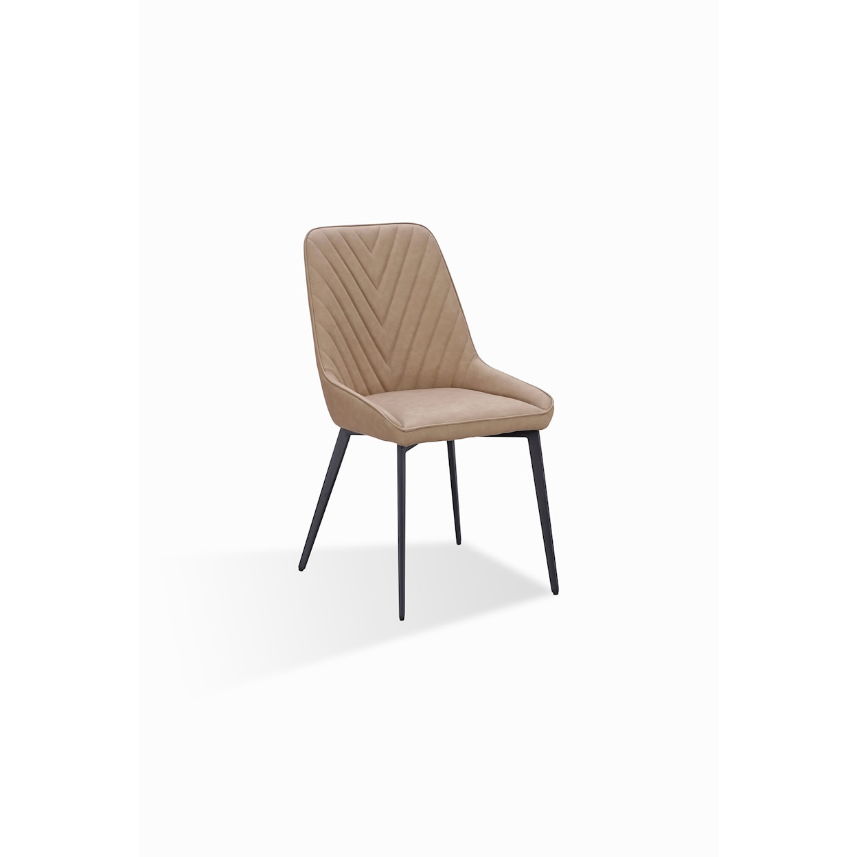 Modus International Lucia Upholstered Dining Chair In Honey