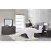 Modus International Lucerne King Panel Bed in Vintage Coffee