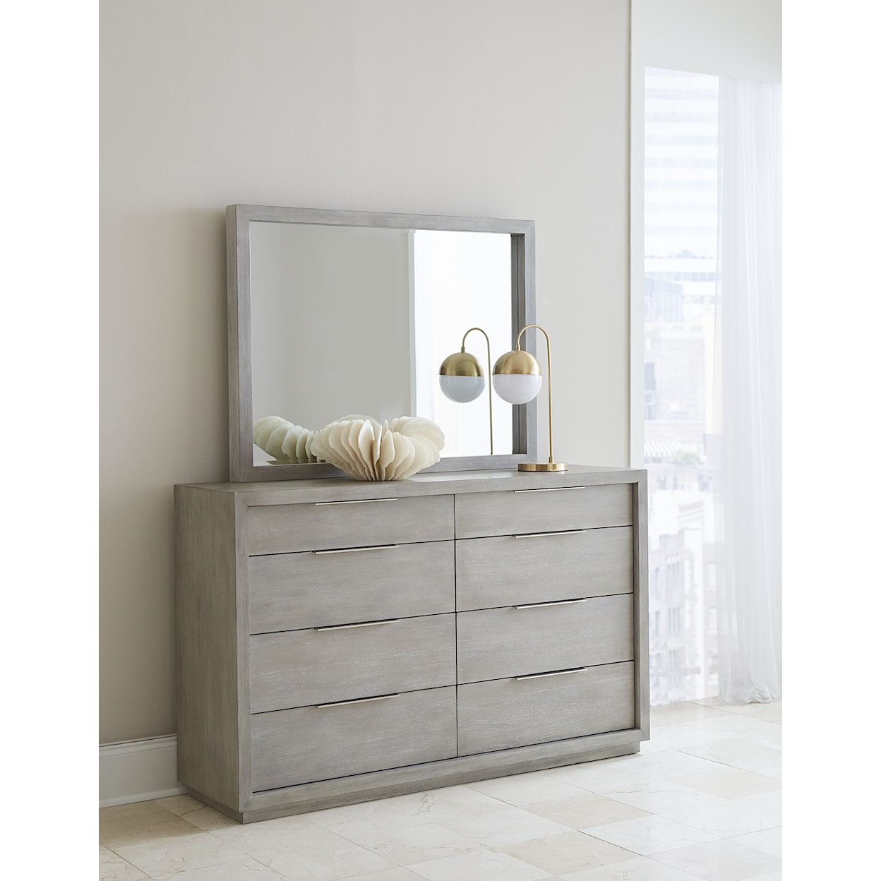 Modus International Oxford Landscape Wall or Dresser Mirror