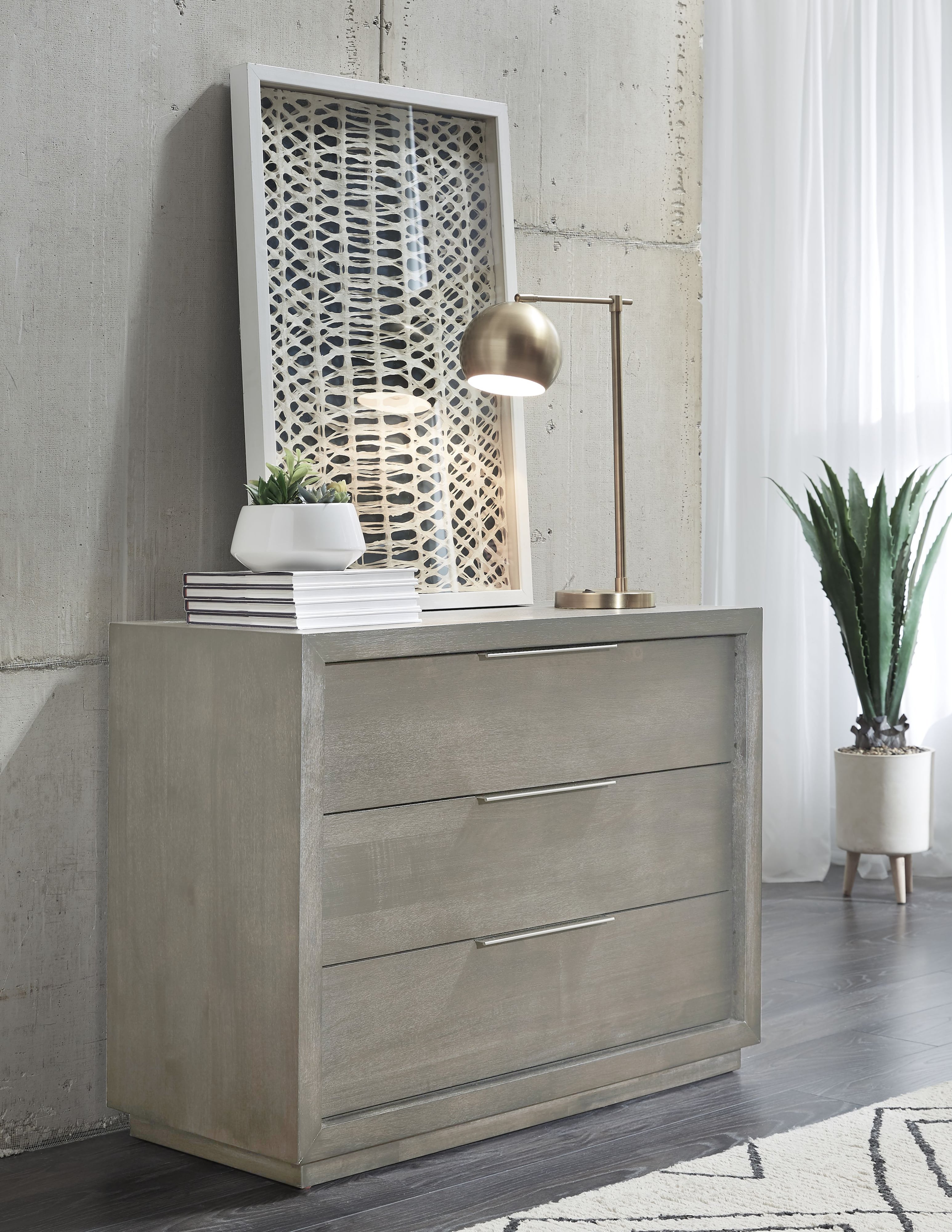 Modus Furniture Oxford 3-Drawer Nightstand