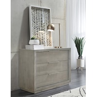 3-Drawer Nightstand in Mineral