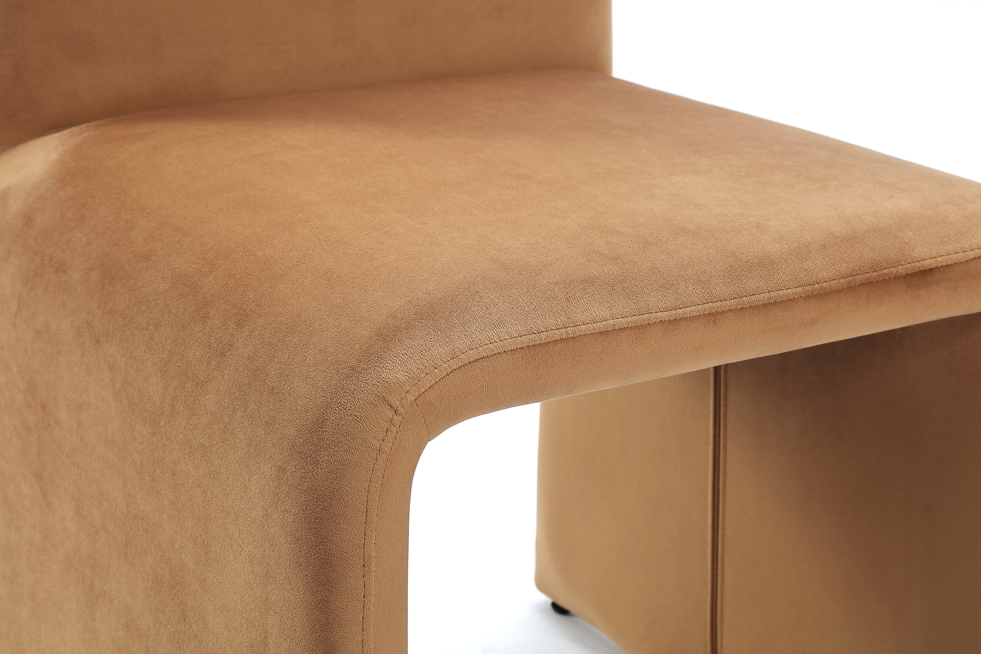 Modus Furniture Winston Upholstered Side Chair - Whiskey