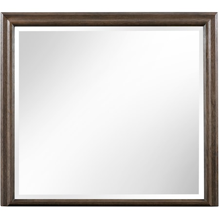 Solid Oak Mirror