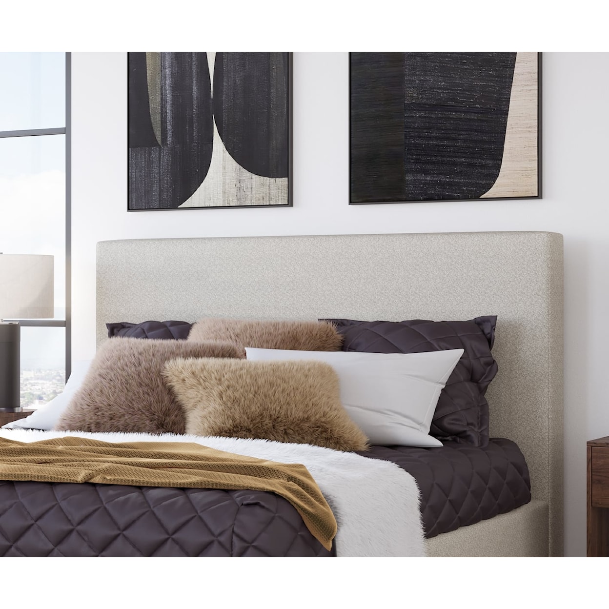 Modus International Olivia Full Upholstered Headboard