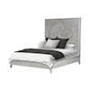 Modus International Boho Chic Queen Platform Bed in Washed White