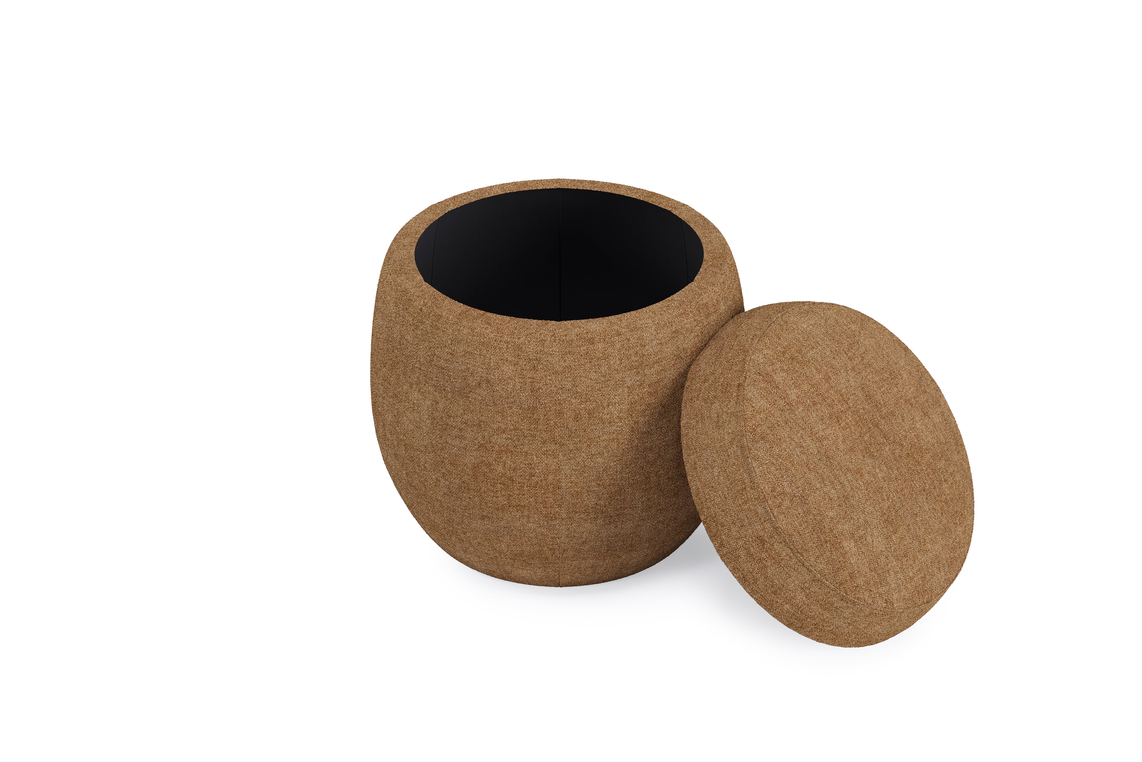 Upholstered Ottoman - Porcini