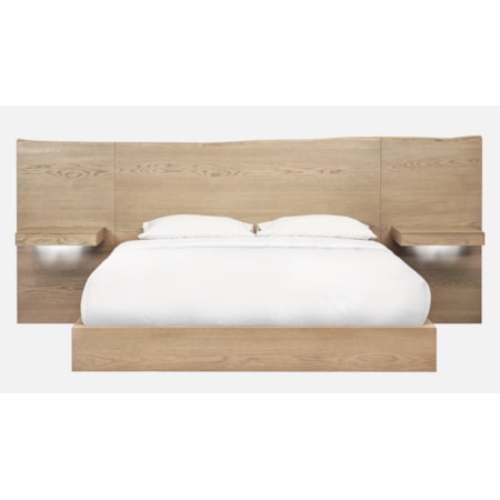 Spread Queen Bed - Bisque