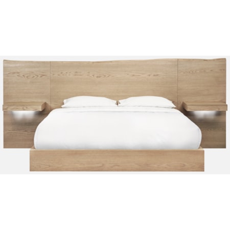 Spread Queen Bed - Bisque