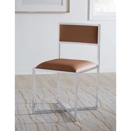 X-Base Chair in Cognac