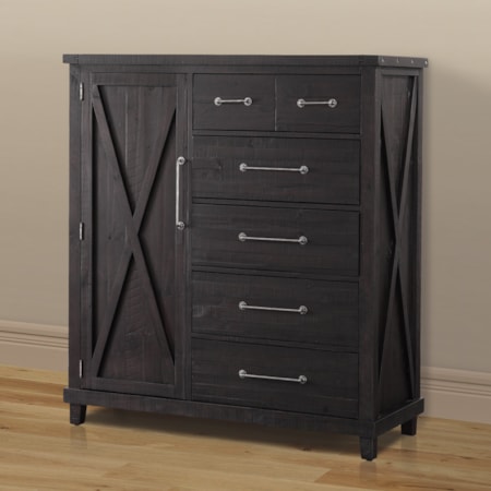 Solid Wood Gentleman's Chest