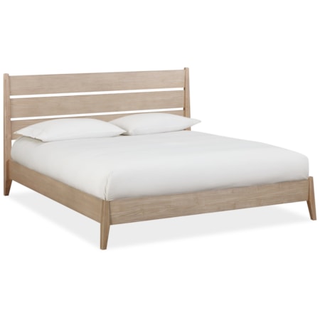 Queen Wood Platform Bed