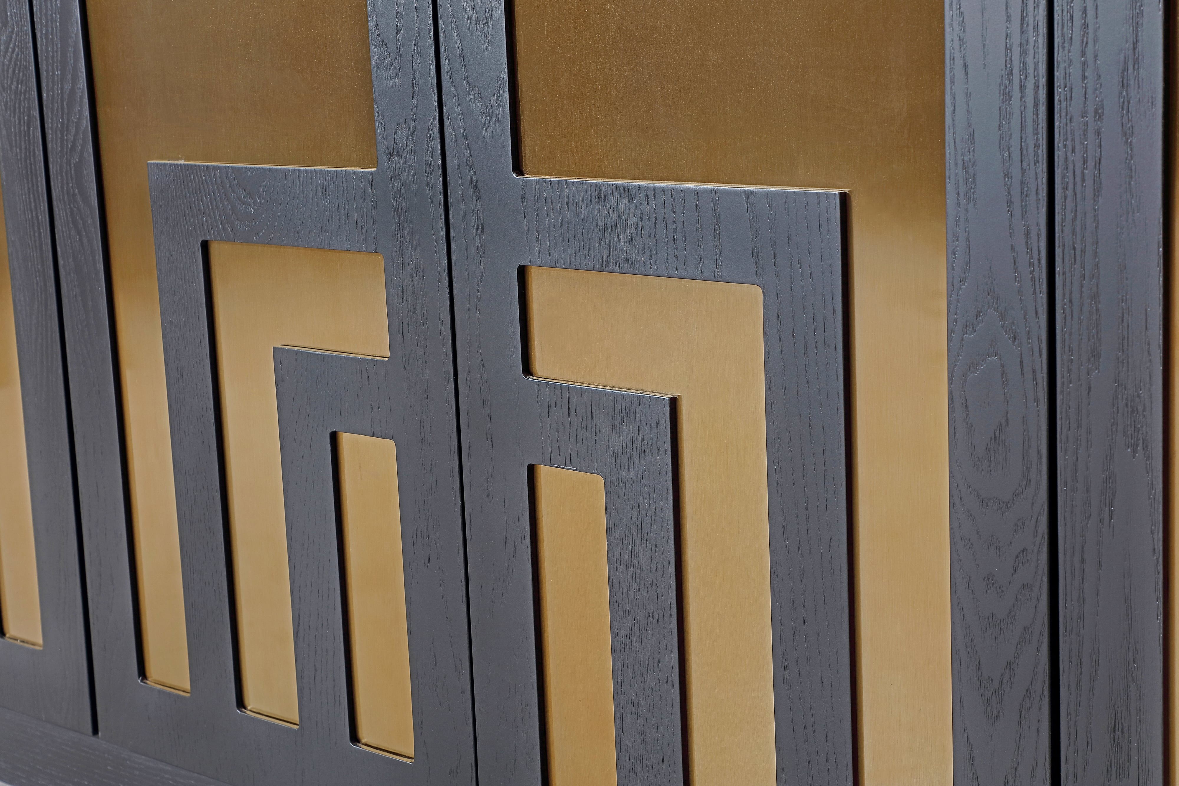 Modus Furniture Doheny Wood and Metal Two Door Sideboard