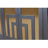 Modus International Doheny Wood and Metal Two Door Sideboard