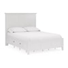 Modus International Grace Snowfall King Panel Bed with Storage