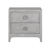 Modus International Boho Chic Nighstand in Washed White