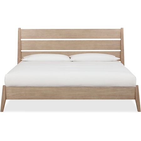 Full Wood Platform Bed