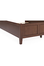 Modus Furniture Grace Dark Mocha Transitional King Panel Bed