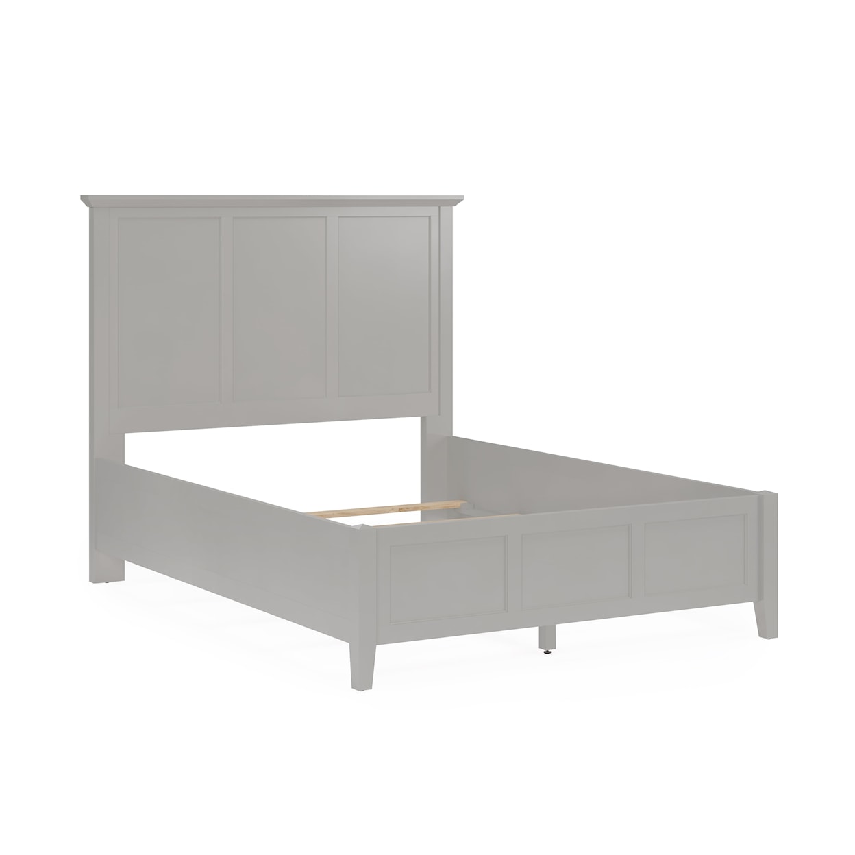 Modus International Grace Elephant Grey Panel Queen Bed