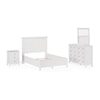 Modus International Grace Snowfall Full Bedroom Set