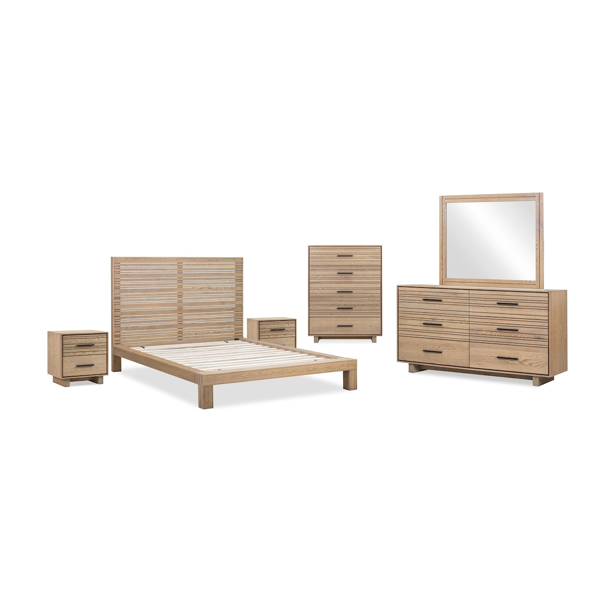 Modus International Batten California King Bedroom Set