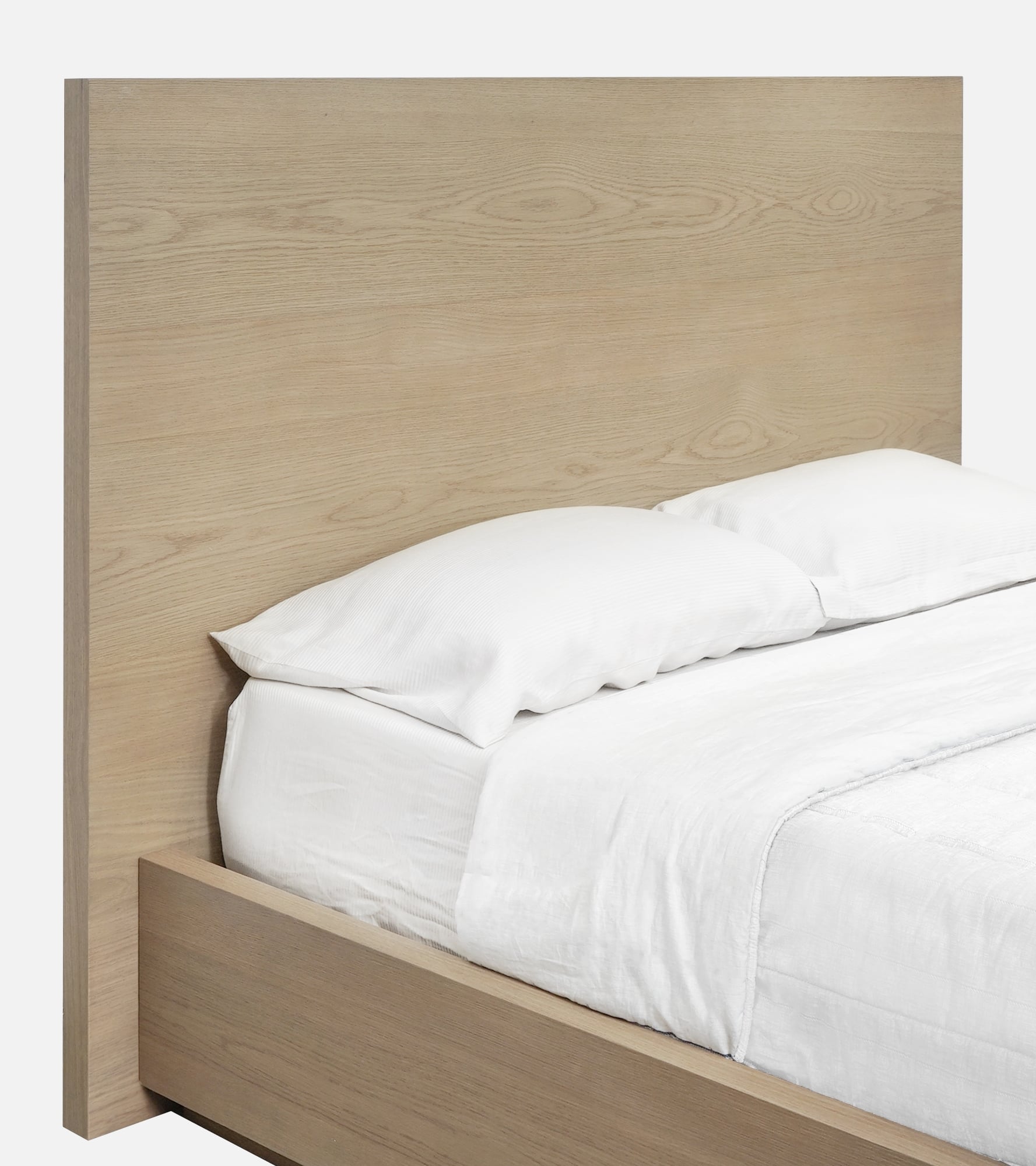 Modus Furniture One Wood Panel California King Bed - Bisque