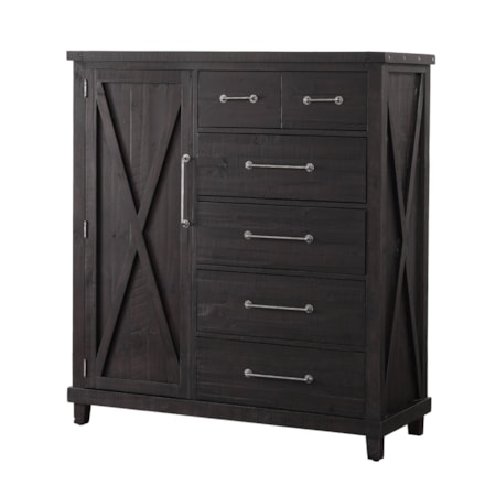 Solid Wood Gentleman's Chest