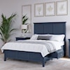 Modus International Grace Blueberry Panel Full Bed