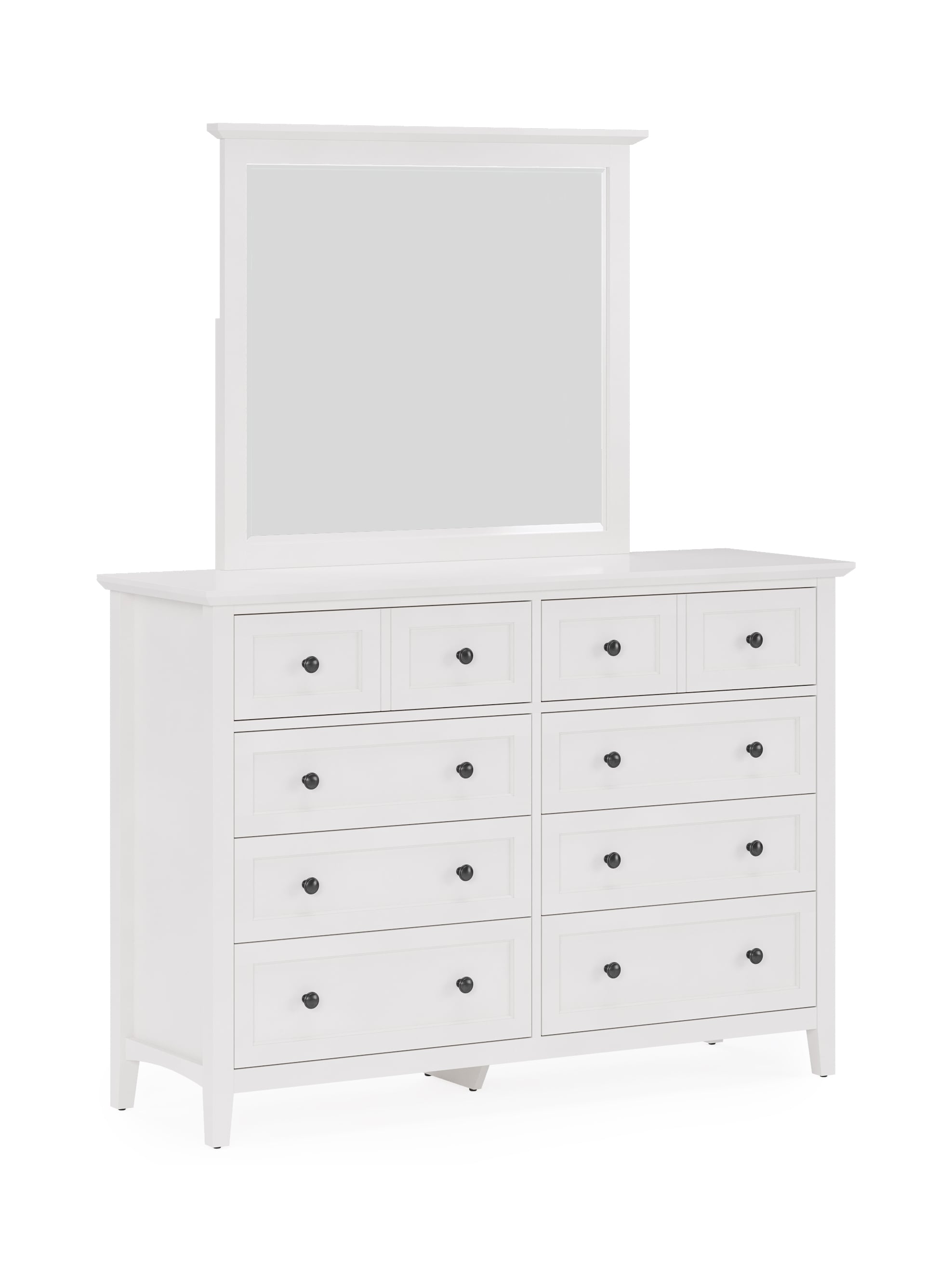 Modus Furniture Grace Snowfall Square Dresser Mirror