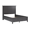 Modus International Grace Raven California King Panel Bed