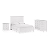 Modus International Grace Snowfall Full Panel Bed