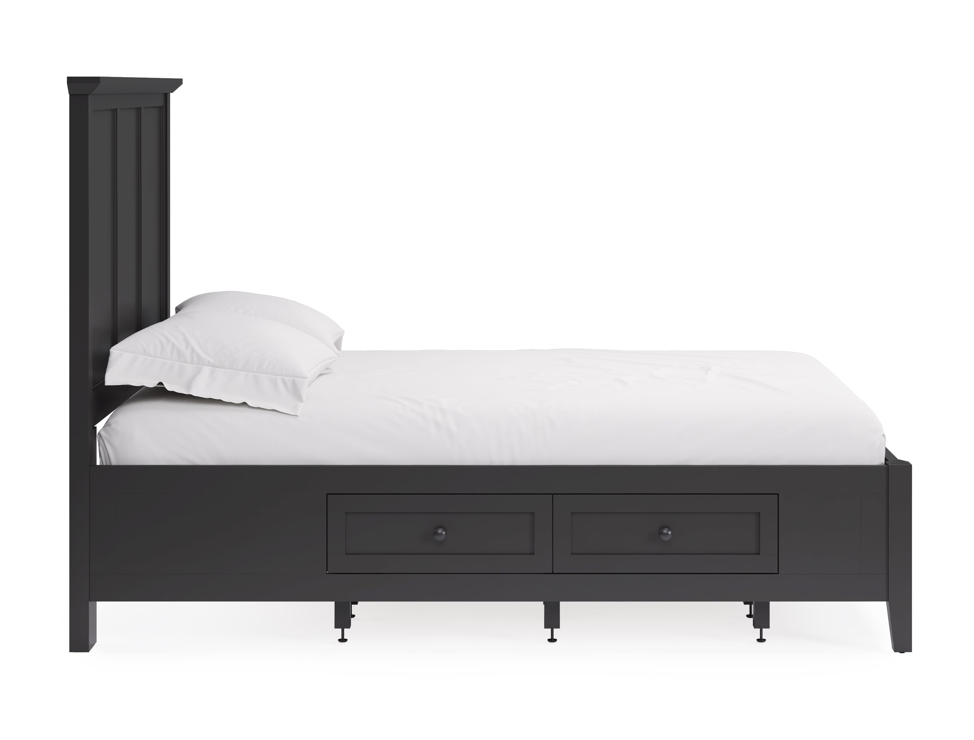 Modus Furniture Grace Raven Queen Panel Bed