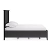 Modus International Grace Raven Queen Panel Bed