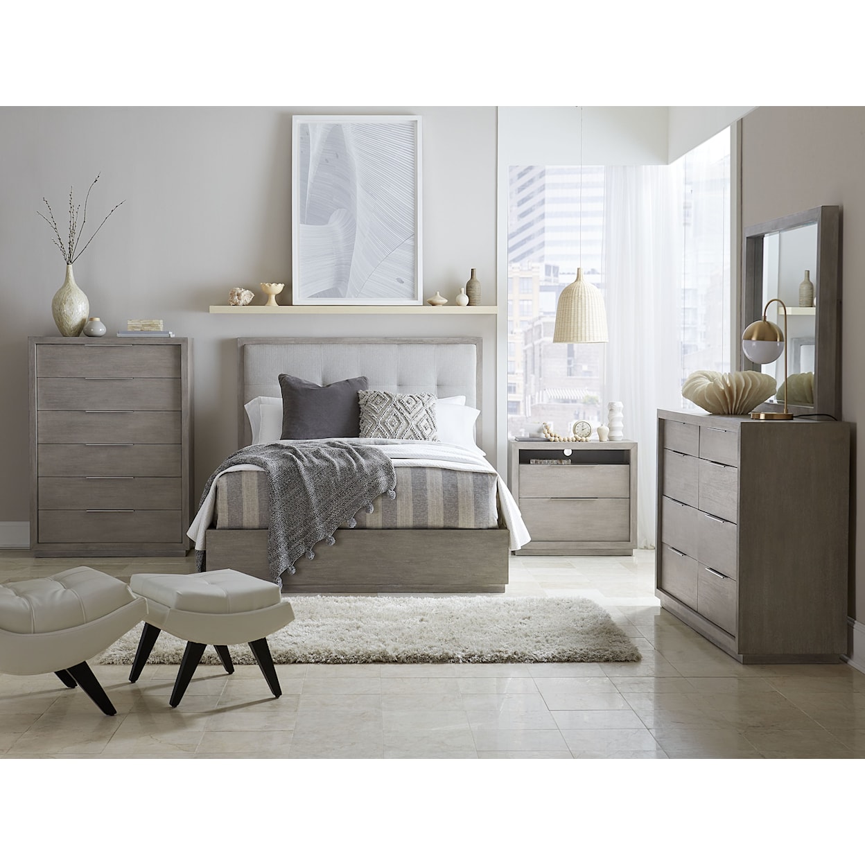 Modus International Oxford King Storage Bed