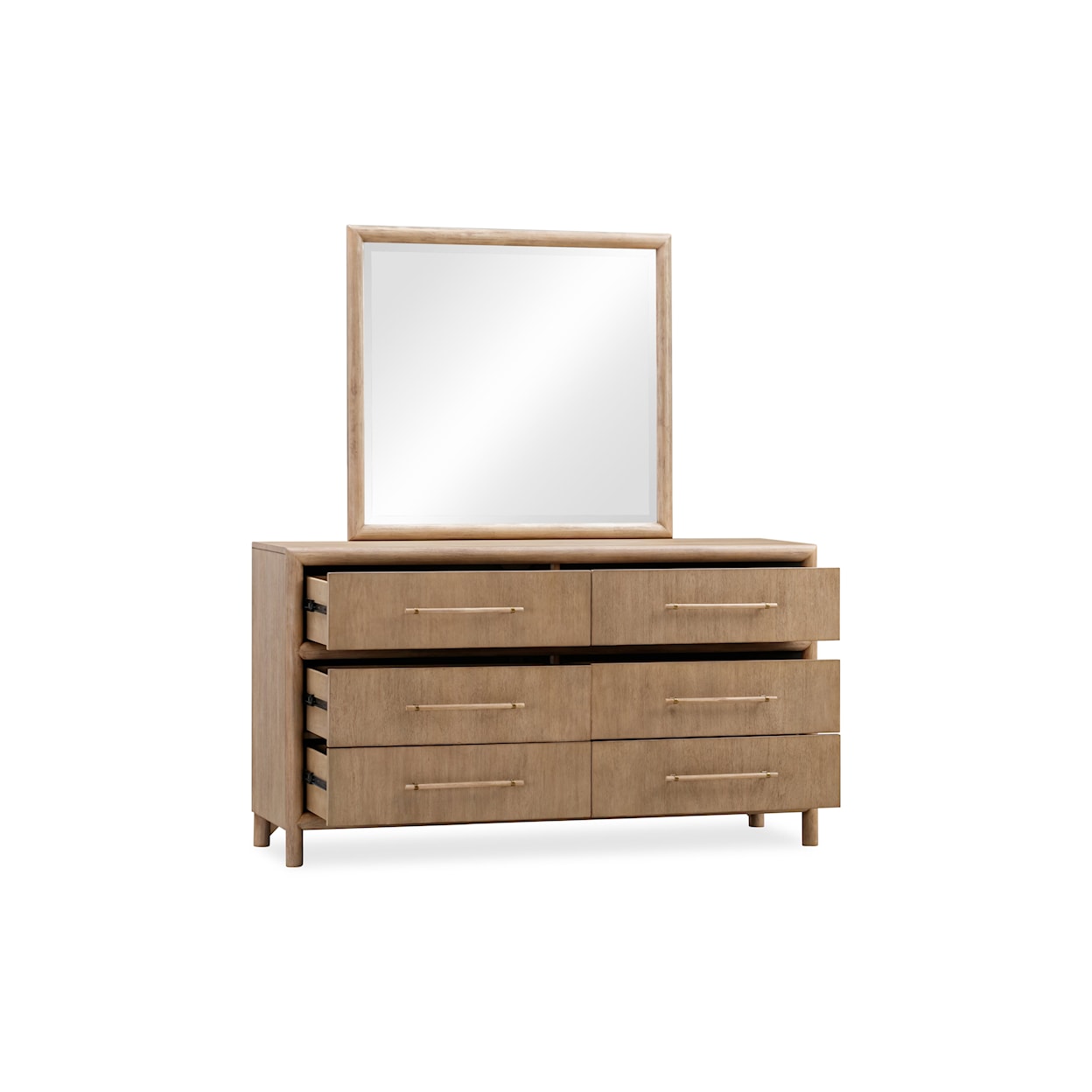 Modus International Dorsey Granola Six-Drawer Dresser