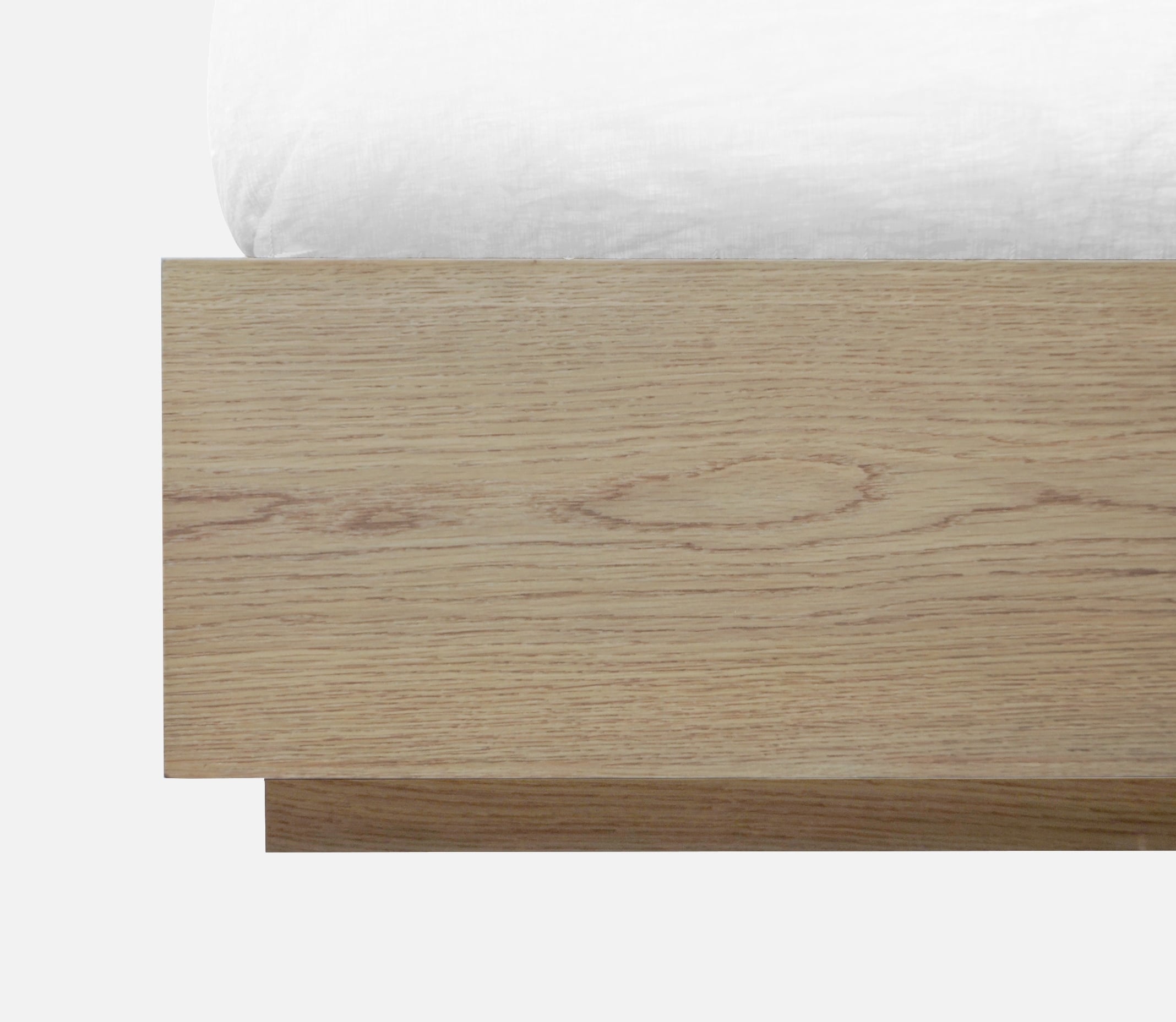 Modus Furniture One Wood Panel California King Bed - Bisque