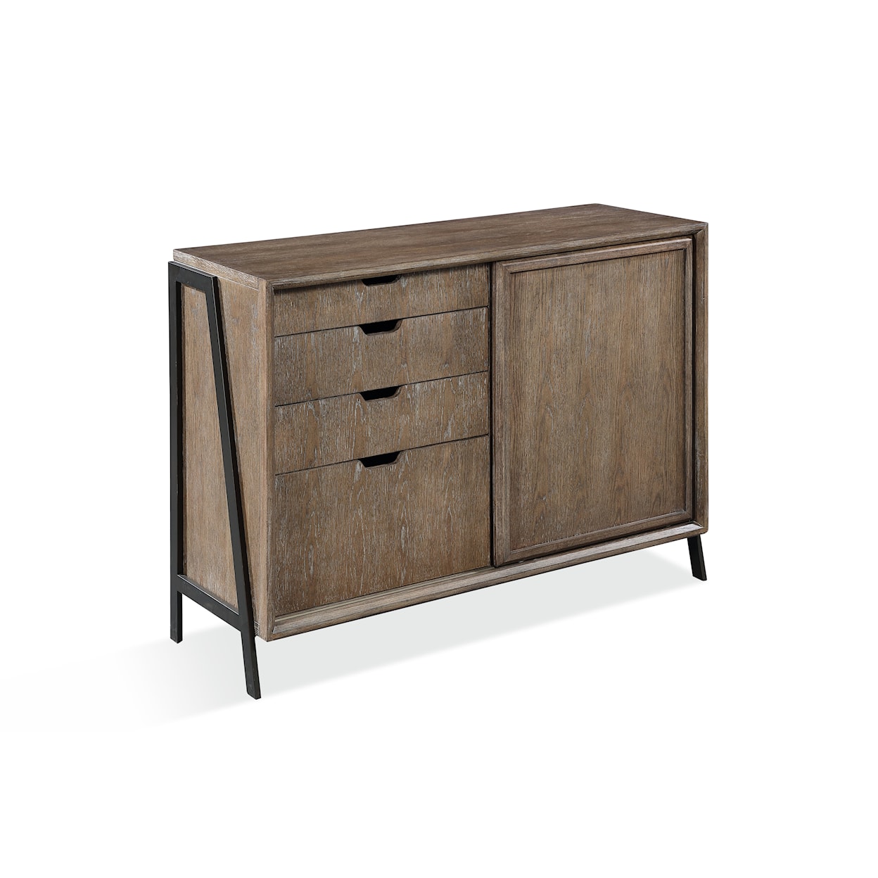 Modus International Finch Wood and Metal Credenza