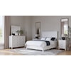Modus International Grace Snowfall King Panel Bed with Storage