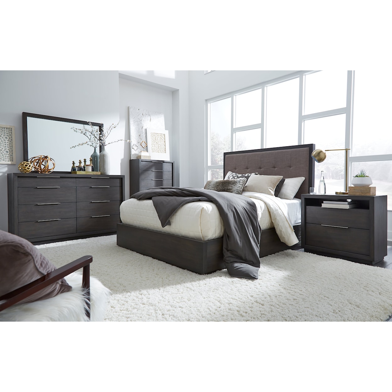 Modus International Oxford California King Storage Bed