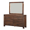 Modus International 12063 6-Drawer Solid Wood Dresser