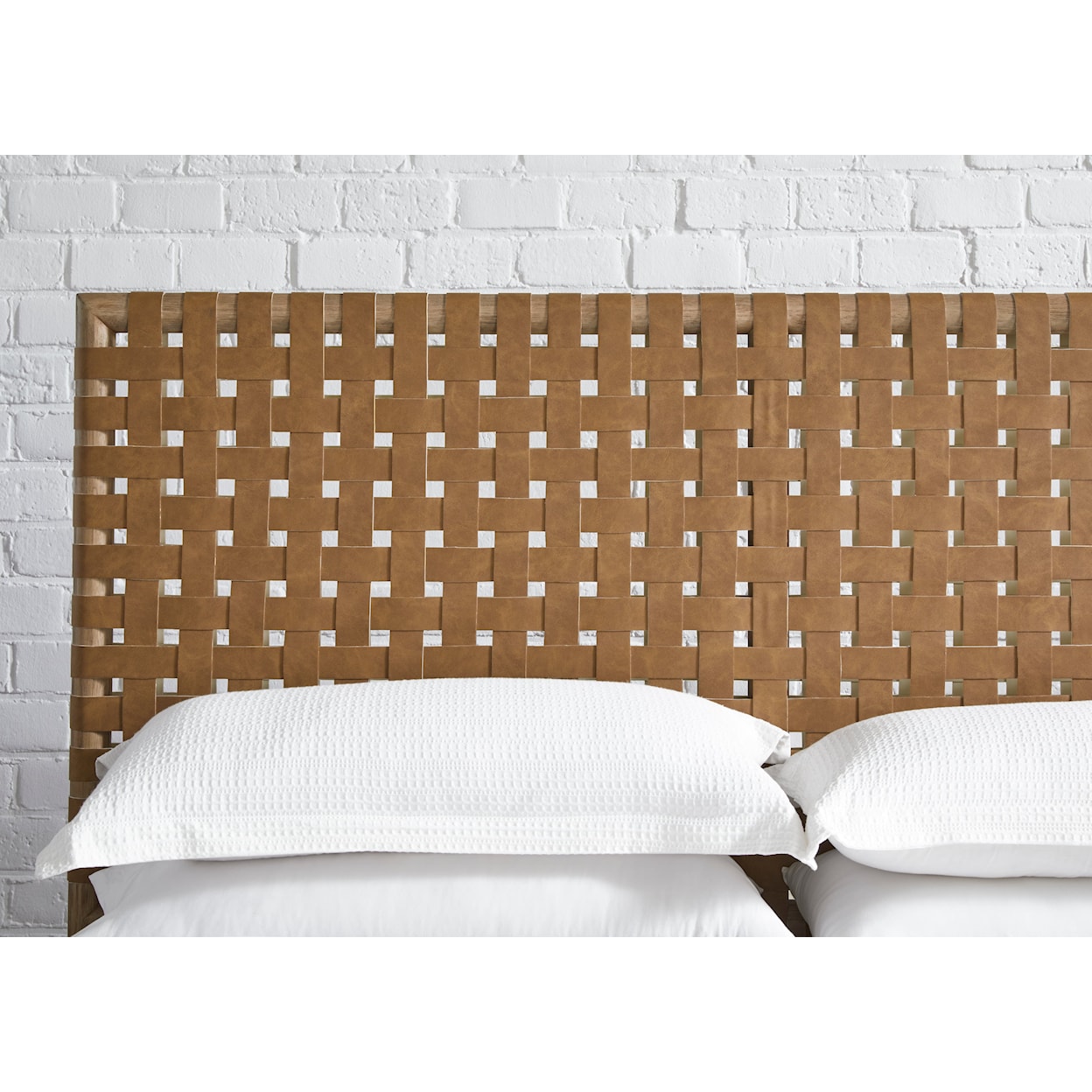 Modus International Dorsey Granola King Woven Panel Bed