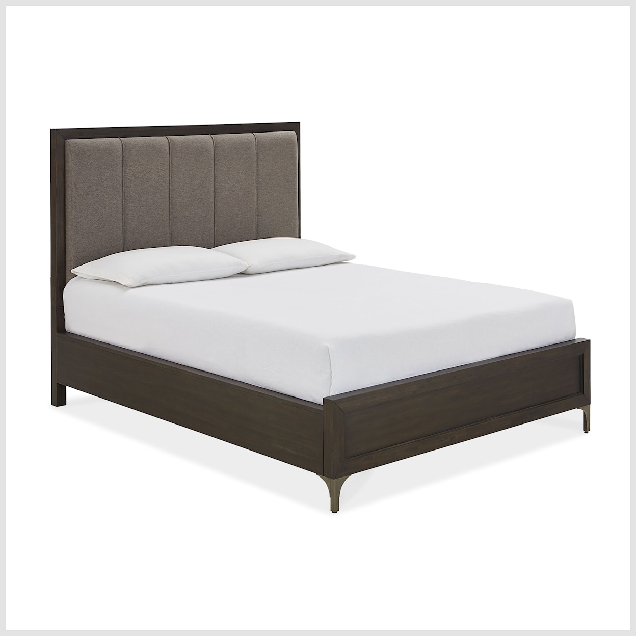 Modus International Lucerne King Panel Bed in Vintage Coffee