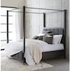 Modus International Lucerne King Canopy Bed in Vintage Coffee