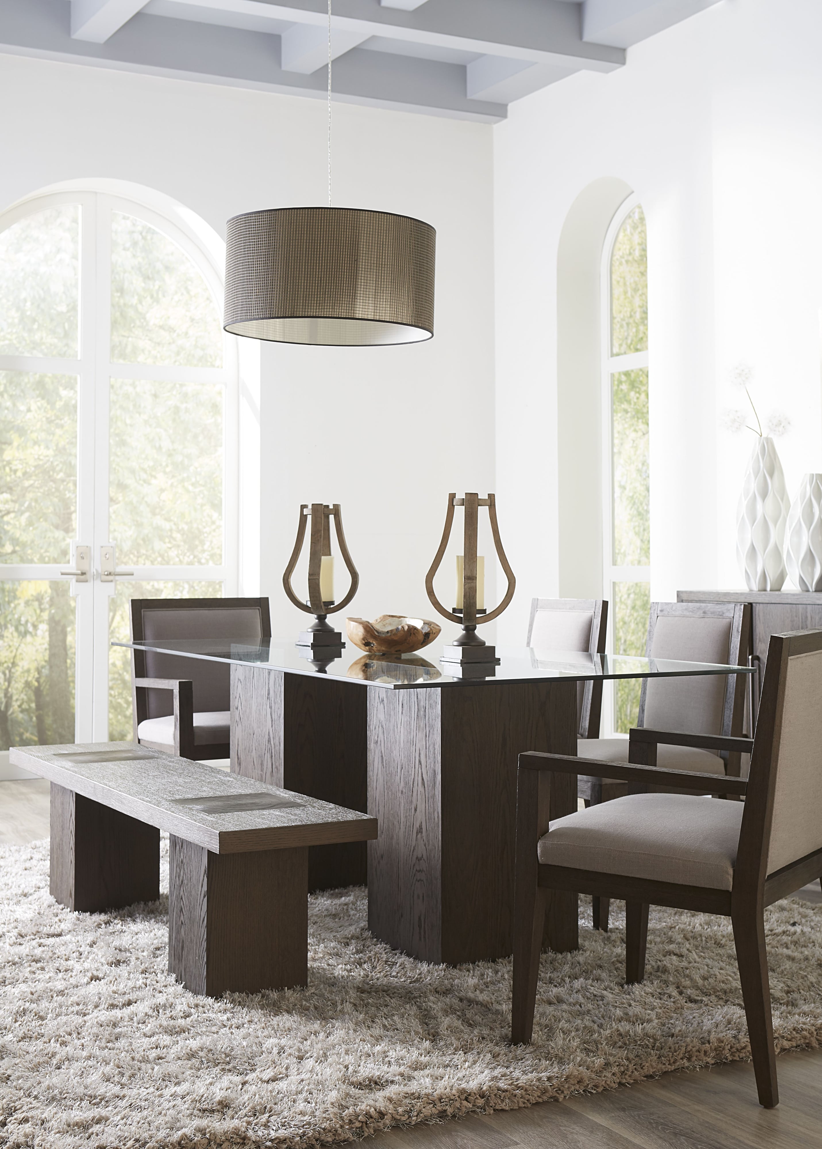 Modus Furniture Modesto Bench in French Roast