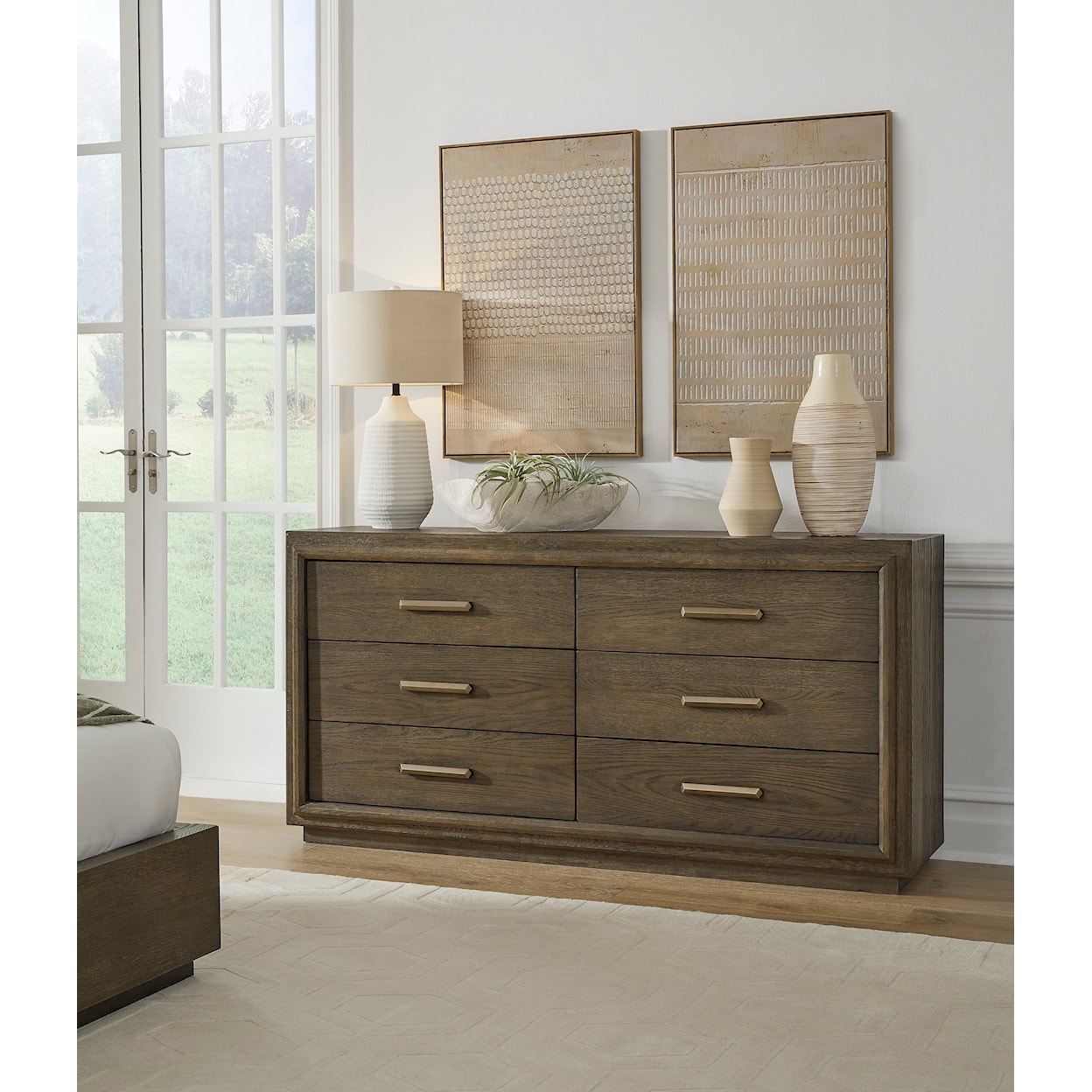 Modus International Lawson 6-Drawer Wood Dresser